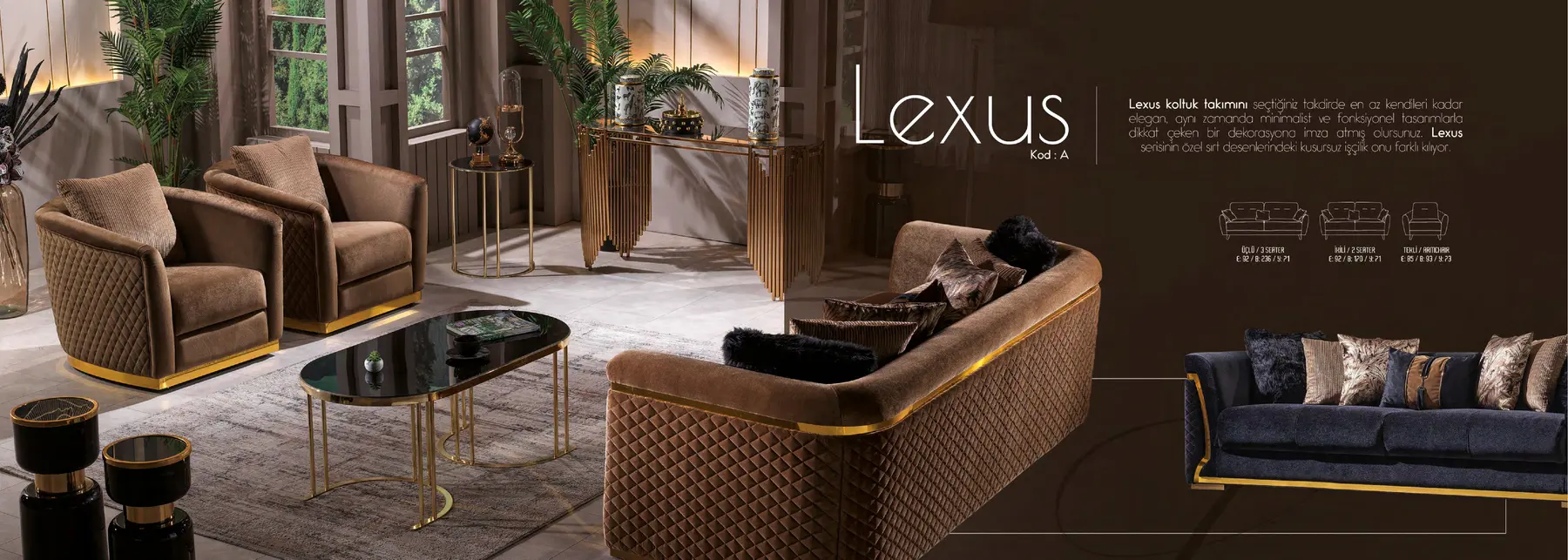 Lexus koltuk takımı, görsel 4